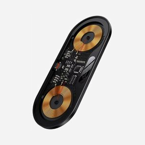 Baseus Chargeur USB 20W avec Recharge sans Fil & Écran LED Digital, Compatibilité Casques/Smartphones, 1x USB-C, Noir, Android/iOS, 70x170x7mm - Miniature 3