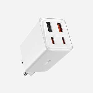 Baseus GAN6 65W Adaptateur Secteur & Auto + Câble 100W USB-C BYZ - Chargeur pour PDA, Tablette, Téléphone - Blanc - Miniature 4