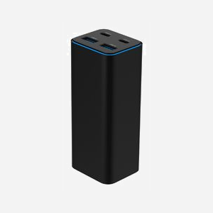 Gembird TA-UC-2A2C-PD100-01-BK Chargeur Secteur 100W, 2x USB-A 3.2 Gen 1, 3x USB-C Power Delivery, Quick Charge 3.0, Noir, Câble 1.5m - Miniature 3