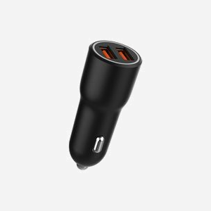 Chargeur Auto Gembird TA-UC-A2QC36-CAR-01 2x USB-A Quick Charge 3.0 36W (5V/3A, 9V/2A, 12V/1.5A) Protection Surtension/Surcourant 12-24V Noir - Miniature 4