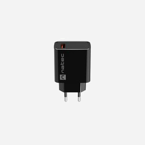 NATEC Chargeur Secteur Universel 18W Noir - USB-A 3.0 Quick Charge 3.0 - 5V/3A, 9V/2A, 12V/1.5A - 100-240V - Réf. NUC-2058 - Miniature 4