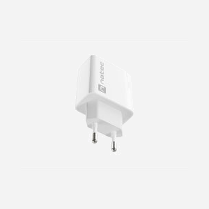 NATEC NUC-2057 Chargeur Secteur Universel 18W, Quick Charge 3.0, 1 Port USB-A 3.2 Gen 1, 100-240V, 5-12V / 3A-1.5A, Blanc - Miniature 3