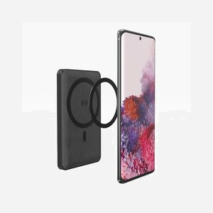 mophie snap+ juice pack mini 5000mAh Recharge Sans Fil Noir - Batterie Externe 67x112x12.5mm, 90.7g, USB Type-C, Compatible Smartphones - Miniature 2