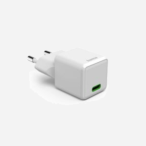 Hama Chargeur Secteur USB-C 20W Power Delivery / Quick Charge 3.0 Blanc - 1 Port, Protection Surcharge/Court-circuit, Entrée 100-240V, Ref. 00201980 - Miniature 2