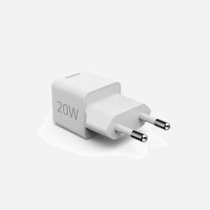Hama Chargeur Secteur USB-C 20W Power Delivery / Quick Charge 3.0 Blanc - 1 Port, Protection Surcharge/Court-circuit, Entrée 100-240V, Ref. 00201980 - Miniature 3