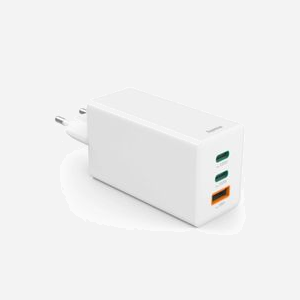 Hama 00201997 Chargeur Secteur 100W GaN 2x USB-C Power Delivery/Quick Charge 3.0 + 1x USB-A 18W pour Portable, Smartphone, Tablette - Blanc - Miniature 2