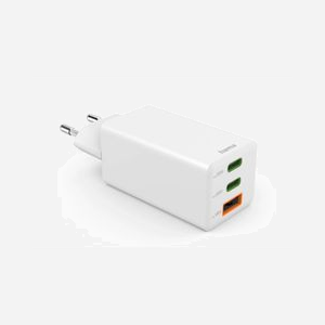Chargeur Secteur Hama 00201996 Blanc, 65W, 2x USB-C Power Delivery, 1x USB-A 3.2 Gen 1, Charge Rapide Quick Charge 2.0/3.0, 100-240V, Protections Court-Circuit/Sur-courant - Miniature 2