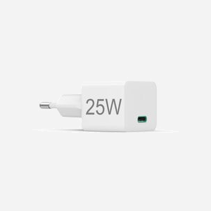 Chargeur Secteur Hama 00201652 USB-C 25W Quick Charge 3.0, 100-240V, Sortie 3.3-11V/3A, Protections Surtension/Surcharge/Court-circuit, Blanc. - Miniature 3