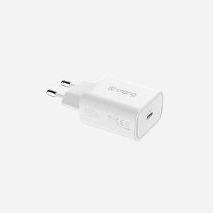 Crong CRG-TUSBC20-WHI Chargeur Secteur 20W USB-C Power Delivery & Quick Charge 3.0 pour Smartphone et Tablette - Blanc, Chargeur Intérieur - Miniature 3