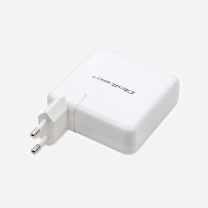 Qoltec 51710 Chargeur Secteur Universel 108W, Double Port USB-A + USB-C, Charge Rapide GaN, 220-240V, Protections Surtension/Surchauffe - Miniature 5