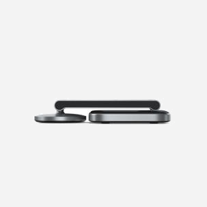 Satechi ST-Q31FM-EA : Chargeur USB-C & Sans Fil 15W pour Casques, Smartphones, Smartwatches - Compatibilité iPhone, Apple Watch, AirPods - Gris/Noir - Miniature 4