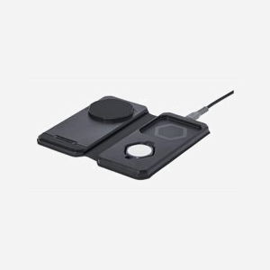 Urban Armor Gear SRGE Station de Charge 3-en-1 Noir/Gris Secteur 25W, compatible MagSafe, pour iPhone/AirPods/Apple Watch, câble USB-C 1.2m - Miniature 2