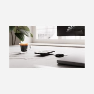 ZENS Chargeur Intérieur USB-C 15W Noir Qi2 Compatible Casque/Smartphone, Recharge Sans Fil & Rapide, Aluminium, câble 1m, 6cm Diamètre, 70g ZESC17B/00 - Miniature 5