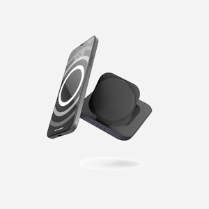 ZENS ZESC16B/00 Chargeur Secteur Intérieur 15W Noir pour Casques & Smartphones, Recharge Sans Fil, Charge Rapide, Compatible MagSafe, Câble 1.5m, Fiches EU/UK/US - Miniature 2