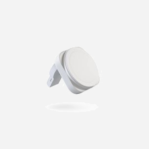 ZENS Chargeur USB-C 20W Blanc (ZEDC24W/00) - Compatible Apple, Câble USB Type-C inclus, Dimensions 55x55mm, Poids 182g