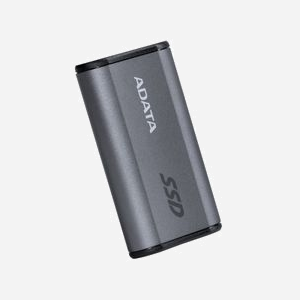 ADATA SE880 500 Go SSD Externe USB Type-C 3.2 Gen 2, Lecture/Écriture 2000 Mo/s, WiFi Gris, Compatibilité Windows/macOS/Linux/Android/iOS - Miniature 1