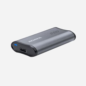ADATA SE880 500 Go SSD Externe USB Type-C 3.2 Gen 2, Lecture/Écriture 2000 Mo/s, WiFi Gris, Compatibilité Windows/macOS/Linux/Android/iOS - Miniature 2