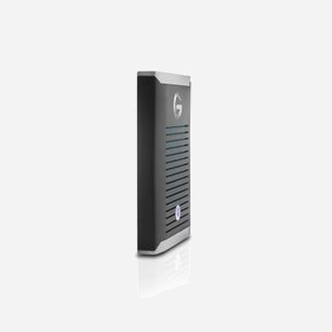 SanDisk G-DRIVE PRO 2 To SSD Externe - Thunderbolt 3 - 2.8 Gbit/s - Noir/Acier inoxydable - Compatible Windows 10 et macOS 10.13+ - Miniature 5