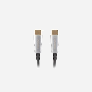 Câble HDMI Lanberg 40m, HDMI Type A, v2.0, 3D, 18 Gbit/s, ARC, HDR, 144Hz, Contacts Or, Noir/Argent, Conforme CE/RoHS, Réf: CA-HDMI-20FB-0400-BK - Miniature 1