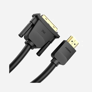 Vention ABFBG Câble Adaptateur Vidéo 1.5m HDMI Type A vers DVI-D Mâle/Mâle, Résolution 1920x1200, Cuivre OFC, Blindage, Noir - Miniature 3