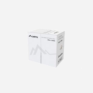 Lanberg LCU5-12CU-0305-O Câble Réseau Cat5e U/UTP (UTP) 305m Orange, PVC, 24 AWG, 100 MHz