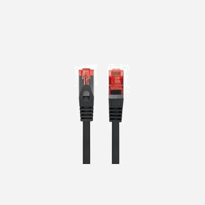 Câble Réseau Lanberg PCF6-10CU-1000-BK Cat6 F/UTP (FTP) 10m Noir - RJ45 Mâle / RJ45 Mâle - 1250 Mbit/s - 250 MHz - AWG26 - LSZH/PVC