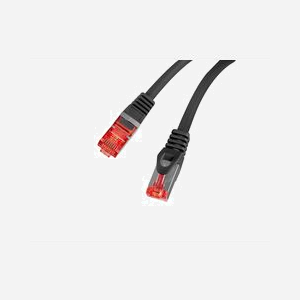 Câble Réseau Lanberg PCF6-10CU-1000-BK Cat6 F/UTP (FTP) 10m Noir - RJ45 Mâle / RJ45 Mâle - 1250 Mbit/s - 250 MHz - AWG26 - LSZH/PVC - Miniature 2