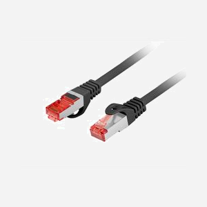 Câble Réseau Lanberg PCF6-10CU-1000-BK Cat6 F/UTP (FTP) 10m Noir - RJ45 Mâle / RJ45 Mâle - 1250 Mbit/s - 250 MHz - AWG26 - LSZH/PVC - Miniature 3