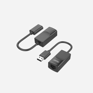 UNITEK Station d'accueil Y-UE01001 Noir avec câble 60m, Plug and Play, incluant manuel d'utilisation et 1 unité par paquet - Miniature 2