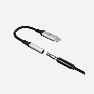 Câble 3MK Jack 3.5mm vers USB, Quantité 1, Référence 5903108518055, Connectique audio standard pour périphériques compatibles. - Miniature 5