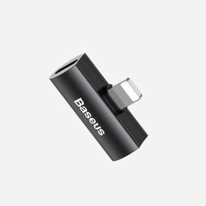 Baseus Hub Lightning 2 Ports Noir - Interface Lightning 0 Mbit/s - Plug and Play - Réf. 6953156287143 - Miniature 2