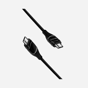 LogiLink CU0185 Câble USB-C vers USB-C 2m, USB 2.0, 0.48Gbit/s, Power Delivery 240W, Ecran OLED, Contacts Nickel, Noir - Miniature 2