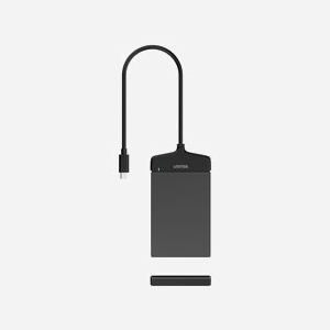 UNITEK Y-1096A Station d'accueil USB Type-C Noir avec Voyants, Support UASP et Fonctionnalité Plug and Play - Miniature 3
