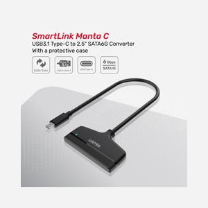 UNITEK Y-1096A Station d'accueil USB Type-C Noir avec Voyants, Support UASP et Fonctionnalité Plug and Play - Miniature 5