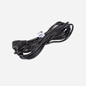 Akyga AK-PC-05C Câble d'alimentation 5m CEE7/7 vers IEC C13 250V/2.5A Noir, certifications CE, RoHS, REACH. Dimensions 40x5100x40mm, emballage sachet PE. - Miniature 2