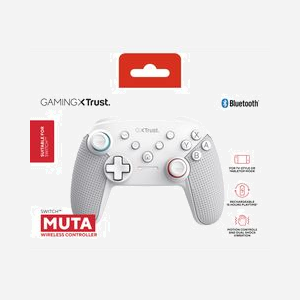 Trust GXT 1246W MUTA Manette Bluetooth Blanche pour Nintendo Switch/Lite, 15 Boutons, Batterie 15h, Dimensions 161x111x61mm - Miniature 4