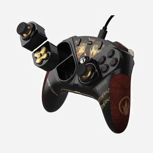 Thrustmaster ESWAP X2 ELDEN RING Manette PC/Xbox USB Type-C, Boutons Mécaniques 0.3mm, 2x Sticks S5 NXG, 4 Boutons Réassignables, Logiciel ThrustmapperX - Miniature 1