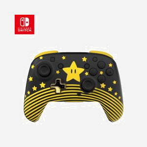 Manette Sans Fil Turtle Beach Rematch Super Mario Star - Nintendo Switch/Switch OLED/Switch Lite/Switch 2 (Bluetooth, 9m, Batterie 40h, USB-C) - Miniature 1