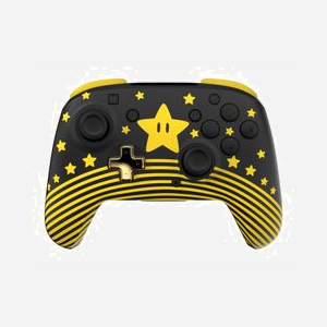 Manette Sans Fil Turtle Beach Rematch Super Mario Star - Nintendo Switch/Switch OLED/Switch Lite/Switch 2 (Bluetooth, 9m, Batterie 40h, USB-C) - Miniature 2