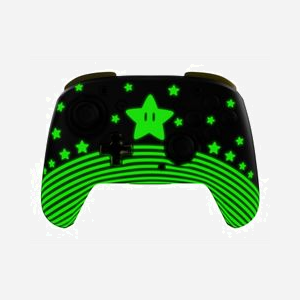 Manette Sans Fil Turtle Beach Rematch Super Mario Star - Nintendo Switch/Switch OLED/Switch Lite/Switch 2 (Bluetooth, 9m, Batterie 40h, USB-C) - Miniature 4