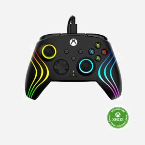Manette Gaming Filaire Turtle Beach Afterglow Wave Noire - USB Type-C - RGB 8 Zones - 2 Boutons Programmables - Xbox Series X|S/One/PC - Câble 3m - Miniature 1