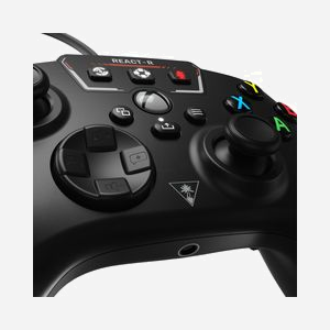 Turtle Beach React-R Noir - Manette USB Analogique/Numérique - PC, Xbox One, Xbox Series X/S - Prise Casque 3.5mm - Boutons d'Action Programmables - Retour Haptique - Miniature 5