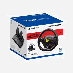 Thrustmaster T98-P FERRARI 296 GTB Volant + Pédales Analogique/Numérique PC, PS4, PS5, connectivité filaire, 255x245x250mm, 1.29kg - Miniature 2