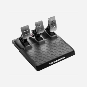 Thrustmaster T248R Charbon : Volant + Pédales USB, Retour de Force Hybrid Drive, LCD, Cuir - PC, PlayStation 4/5 - Dimensions Volant 280x300x280mm - Miniature 4