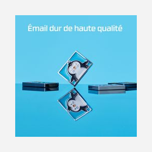 HyperX 85U21AA : Kit de 4 badges magnétiques multicolores pour claviers HyperX - Dimensions 20.1x1.2x14.9mm, guide de démarrage rapide inclus - Miniature 4
