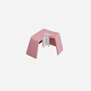 GENESIS LEAD 300 - Set de 112 Capuchons de Clavier ABS Rose - Disposition QWERTY US, Compatible Clavier Mécanique, Extracteur Inclus - 122g - Miniature 4