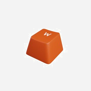 GENESIS LEAD 300 - Set de 106 Capuchons de Clavier Orange en ABS pour Clavier Mécanique QWERTY US - Extracteur Inclus - NAG-2006 - Miniature 3