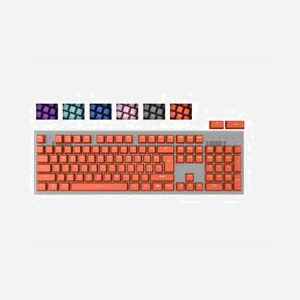 GENESIS LEAD 300 - Set de 106 Capuchons de Clavier Orange en ABS pour Clavier Mécanique QWERTY US - Extracteur Inclus - NAG-2006 - Miniature 5
