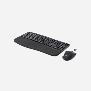 HP Ensemble Clavier et Souris 680 Comfort - QWERTY, RF sans fil + Bluetooth, Souris 4000 DPI, Touches Programmables, Windows/macOS/ChromeOS - Miniature 2