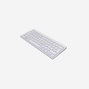 HP Clavier Bluetooth Multi-Périphériques Compact 350 Blanc - QWERTY, Bluetooth 5.2, Portée 10m, Compatibilité Windows/macOS/ChromeOS/iPadOS, Autonomie 24 mois - Miniature 2